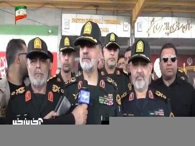  فرمانده کل نیروی انتظامی: زائرین اربعین تمام مرزها را برای مسیر برگشت انتخاب کنند