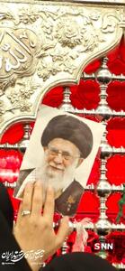  عکس/ سلامی به نیابت از آقای شهید ایران