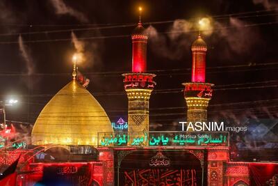  عکس/ حال و هوای بین الحرمین در آستانه اربعین حسینی