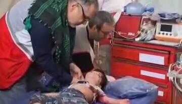  نجات جان کودک عراقی توسط تیم پزشکی هلال‌احمر آذربایجان‌شرقی