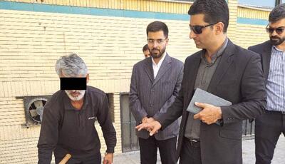  عامل جنایت وحشتناک با تبر در مشهد تسلیم قانون شد