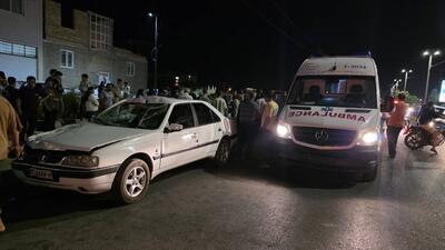 راکب دوچرخه در برخورد با خودرو سواری در آباده جان باخت