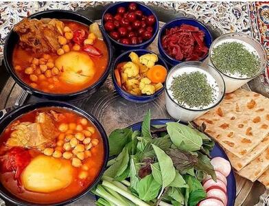 شاهکار سفره های غرب کشور؛ دیزی اصیل همدانی