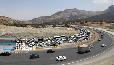 پلیس راهور: ۹۷ درصد زائران اربعین از مرزهای زمینی تردد کردند