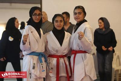  دختران تیم ملی کاراته