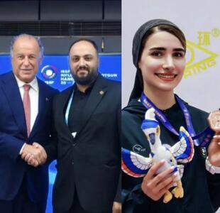  پیام تبریک رئیس و دبیر فدراسیون جهانی به فدراسیون تیراندازی ایران