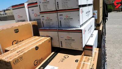  کشف محموله بزرگ کولرهای گازی 1200 میلیاردی قاچاق در بابل