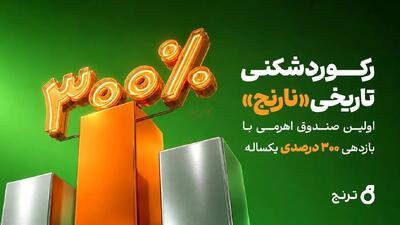 رکوردشکنی تاریخی نارنج ؛ اولین صندوق اهرمی با بازدهی ۳۰۰ درصدی یکساله
