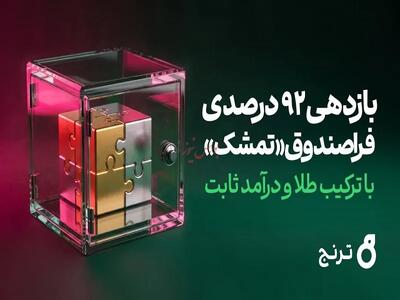  بازدهی ۹۲ درصدی فرا‌صندوق «تمشک» با ترکیب طلا و درآمد ثابت
