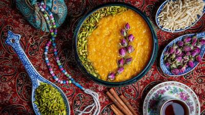  شله زرد نذری برای ۲۰ نفر؛ راز یک دسر زعفرانی خوش رنگ و خوش عطر برای سفره های مذهبی