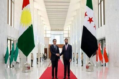 اقدام عجیب سوریه در سفر بارزانی به دمشق