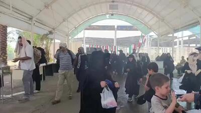  هم‌اکنون | موج بازگشت زائران از پایانه مرزی خسروی+فیلم