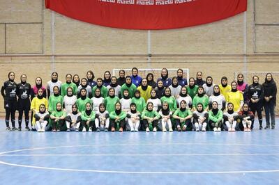  برد پرگل دختران فوتسالیست ایران مقابل منتخب تهران