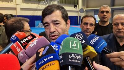  صحبتهای احمد دنیامالی در حاشیه دیدار از اردوی تیم ملی کوراش