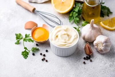 طرز تهیه سس مایونز خانگی