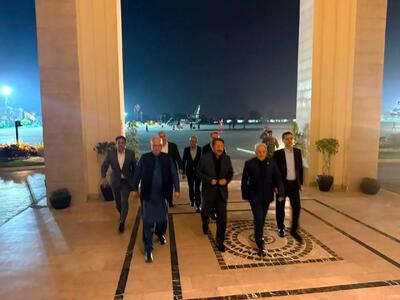 وزیر صنعت، معدن و تجارت وارد اسلام‌آباد شد