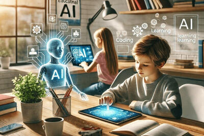  هوش مصنوعی؛ یاور یادگیری یا تهدیدی برای تفکر کودکان؟