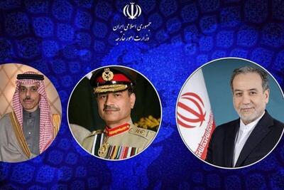  ادامه رایزنی‌های تلفنی عراقچی با مقامات عربستان و پاکستان