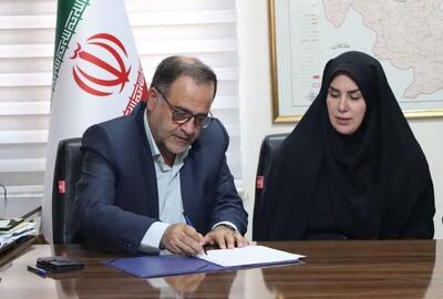  امضای تفاهم نامه پردیس کانون پرورش کودکان و نوجوانان در مراغه