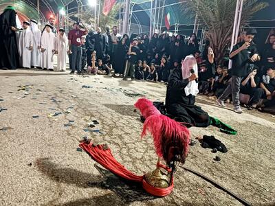  چذابه و شلمچه صحنه روایت عاشورا شدند