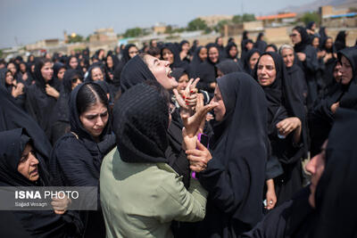  تشییع پیکر شهید امنیت، «علیرضا فتحی» - روستای گوراب