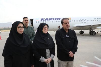  سخنگوی دولت وارد ایلام شد