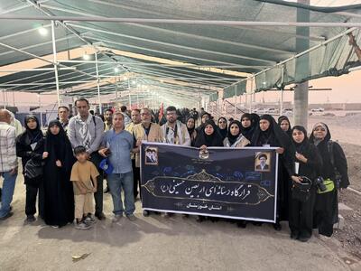  اعزام دومین کاروان «سفیران حسینی» به مرز شلمچه؛ روایت‌گری شکوه اربعین