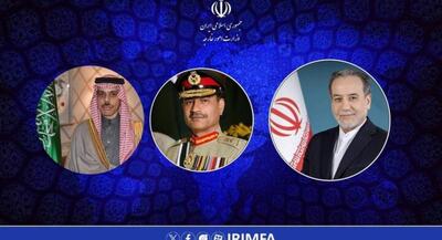  ادامه رایزنی‌های وزیر امور خارجه کشورمان با عربستان و پاکستان | جهان نیوز