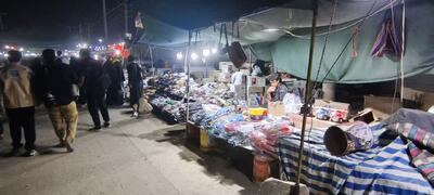  موکب تهرانی در شلمچه؛ نظمی الگو در برابر بی‌سامانیِ دستفروشان / خوزستان همچنان در رتبه‌های پایین‌تر