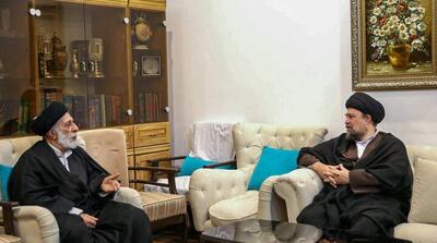  سیدحسن خمینی با سیدهادی خامنه‌ای دیدار کرد - مردم سالاری آنلاین