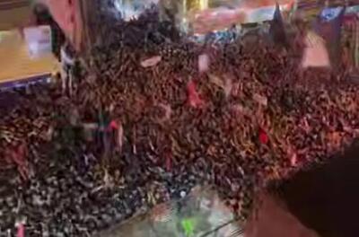  فیلم/ دسته عزاداری حسین ستوده در کربلای معلی