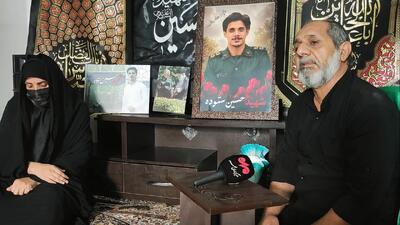 پدر ناوبان شهید ستوده: حسین درعملیات مینگذاری تنگه هرمز به شهادت رسید