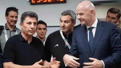  اخراج رئیس فیفا به کوچه ایران رسید - پارس فوتبال