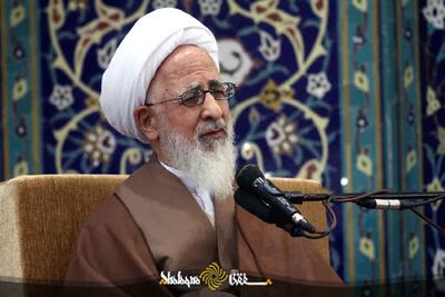  صوت/ روضه خوانی حضرت آیت الله جوادی آملی در روز اربعین