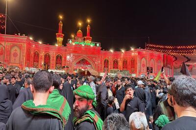  ویدئو | ازدحام شدید زائران در کربلا در آستانه اربعین حسینی