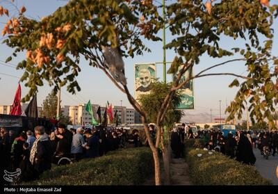 پیادهروی جاماندگان اربعین در دماوند از شهر کیلان تا روستای زیارت - تسنیم