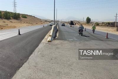 ایمنسازی ورودی دهدشت؛ پایان انتظار برای محور حادثهخیز چرام - تسنیم