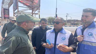  خدمت‌رسانی پایدار آب شرب در مرزهای شلمچه و چذابه ادامه دارد