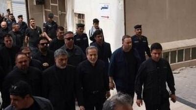  عراقچی در نجف به پیاده‌روی اربعین پیوست