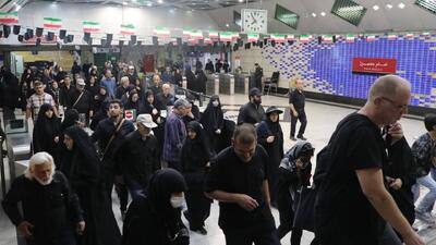  خدمات رسانی ویژه متروی تهران به شرکت کنندگان در مراسم جاماندگان اربعین