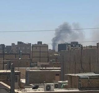  انفجار در یک کارخانه در فشافویه تهران