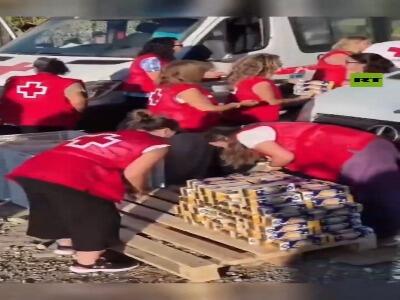 توزیع گسترده غذا و آب برای مهاجران در سئوتا