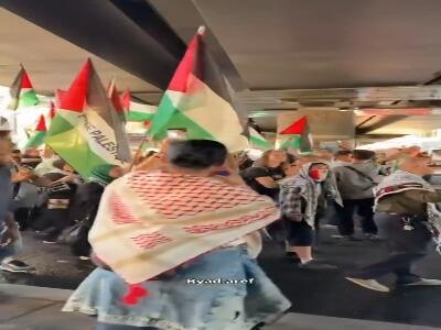  تجمع حمایت از فلسطین به خیابان‌های برلین رسید
