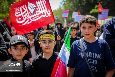  عکس/ جلوه عشق حسینی در اردبیل