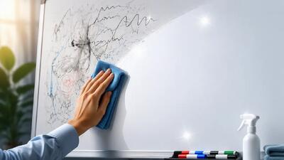 چگونه تخته وایت برد را از هر نوع لکه به راحتی پاک کنیم؟