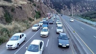  ترافیک سنگین در محورهای منتهی به شمال کشور/ تردد در مرزهای اربعینی روان است