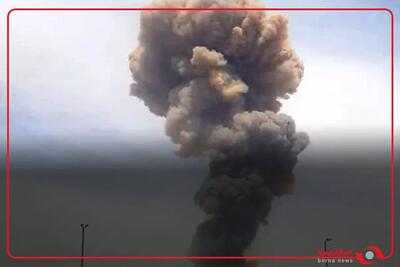  شنیدن شدن صدای انفجار در شهرک صنعتی شمس آباد شهرستان ری