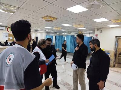 بیمه مرکزی روند خدمات بیمه‌ای اربعین را پایش کرد
