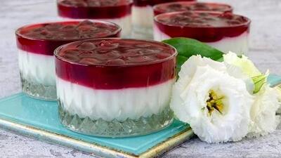  طرز تهیه محلبی آلبالو؛ دسر خنک و خوشمزه مخصوص فصل تابستان