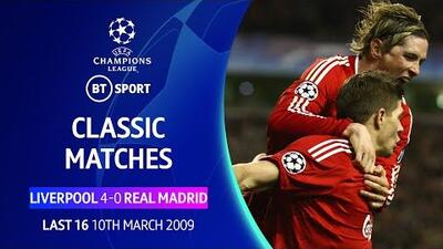  نوستالژی/ لیورپول 4-0 رئال مادرید در سال 2009